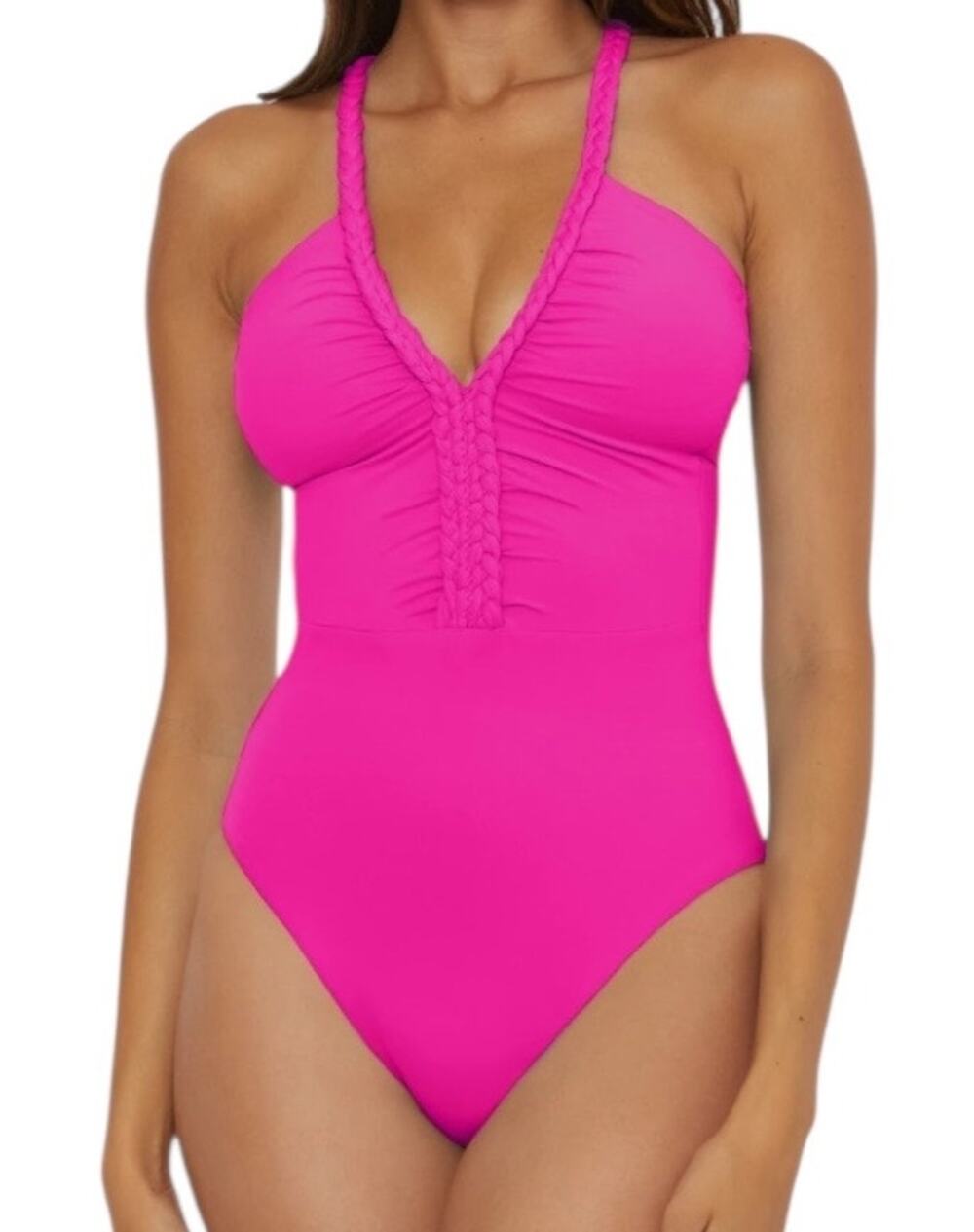 Soluna Lake Side One piece swimsuit pink size X-Large XL